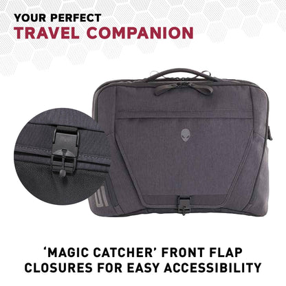 Mobile Edge Elite Messenger Bag, Specifically Designed for Alienware Area 51m Gaming Laptops 17"