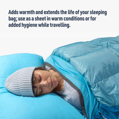 Sea to Summit Sleep System: Aeros Premium Pillow and Breeze Sleeping Bag Liner