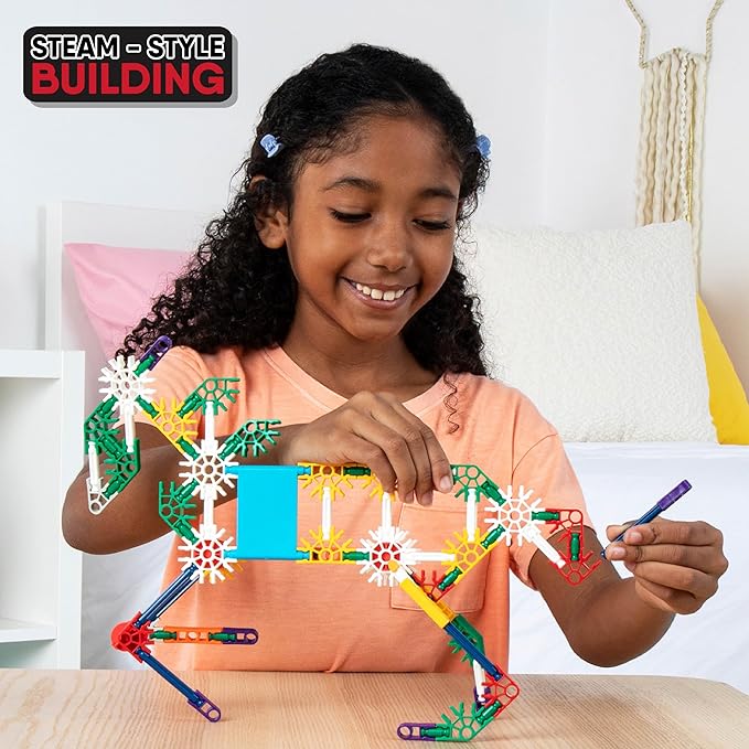 K'NEX - 40 Model Building Set‚ 141 Pieces STEM Toy Engineering Play Creative Construction‚ Ages 5+