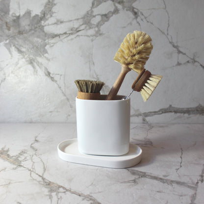 Murchison-Hume Natural Bottle Brush - Eco-Friendly & Biodegradable Bottle Brush with Beechwood Handle and Sisal Bristles, Bamboo Dish Brush for Baby Bottles, Glassware, and More