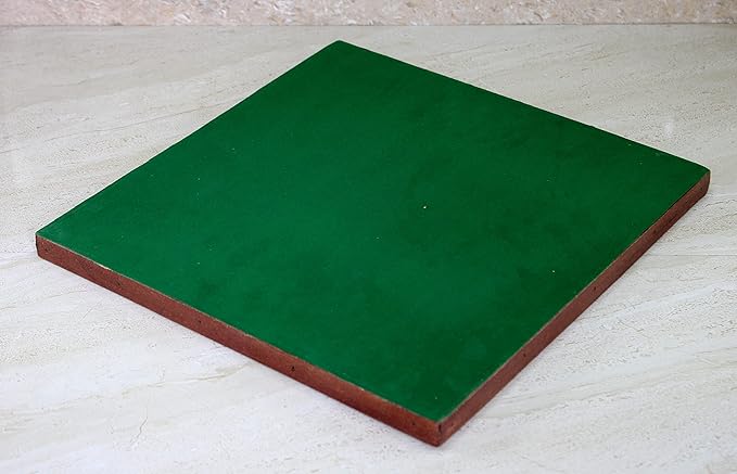 StonKraft Stone Chess Board with Wooden Base - 12 x 12 Inches