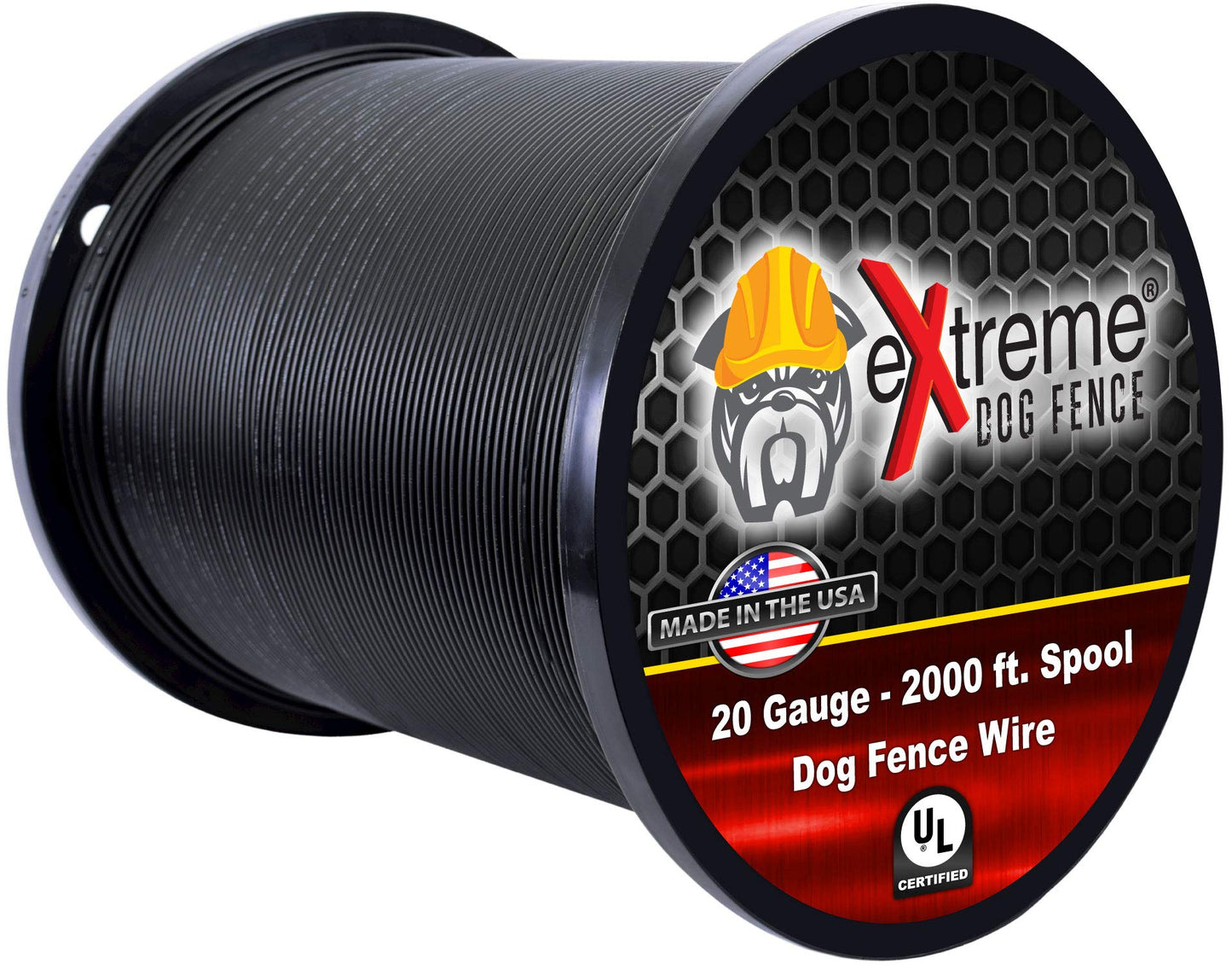 Universally Compatible Heavy Duty Electric Dog Fence Boundary Wire for All Models of Electric Fence for Dogs and Puppies or Cat Inground Pet Fence Systems - 2000' Heavy Duty