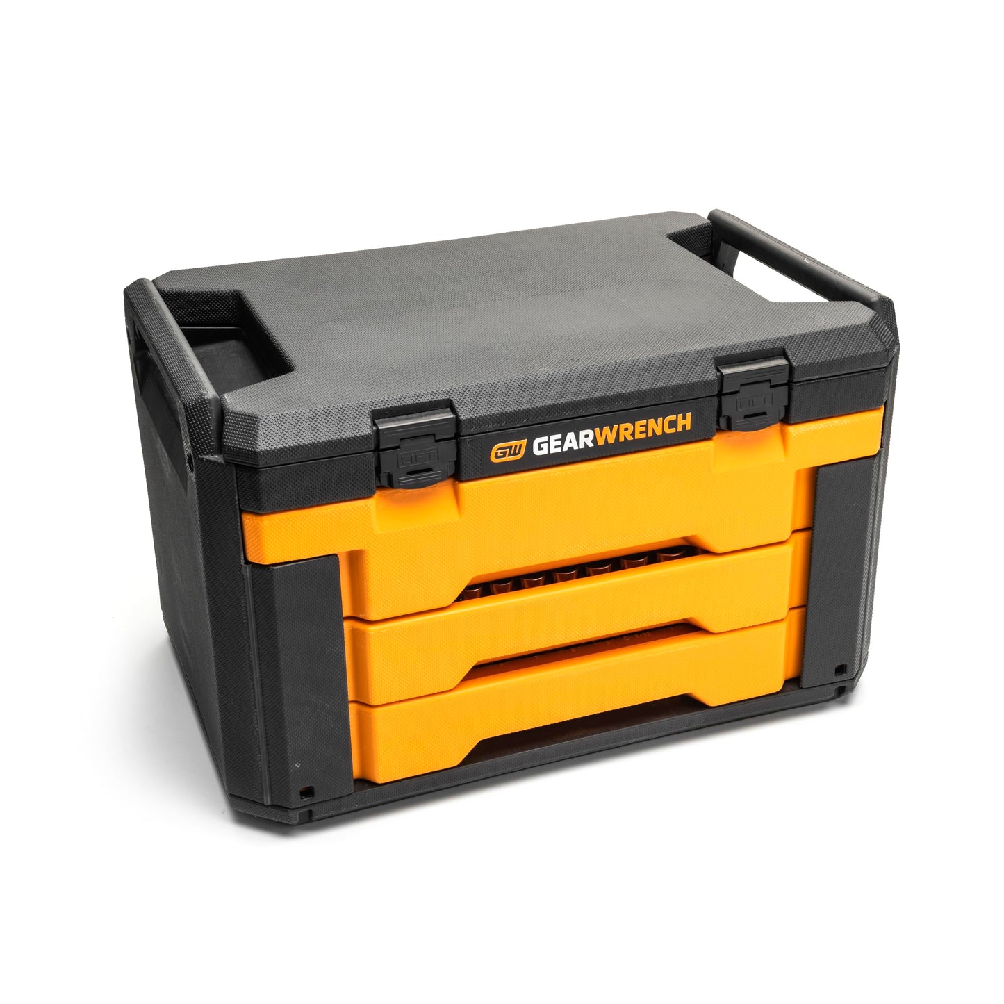 GEARWRENCH Mechanics Tool Set in 3 Drawer Storage Box, 232 Piece
