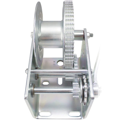 Dutton-Lainson Company - Brake Winch - 350 to 2500 lb Capacity - Rust-Resistant and Power Coated Finish for Heavy Equipment, Hauling and Lifting Operations - Made in USA