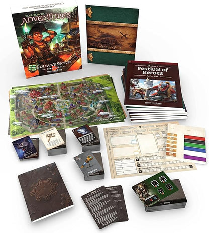 Thunderworks Games Roll Player Adventures: Gulpax's Secret Expansion -Thunderworks Narrative Board Game Age 14+ 1-4 Players 90-150 Min