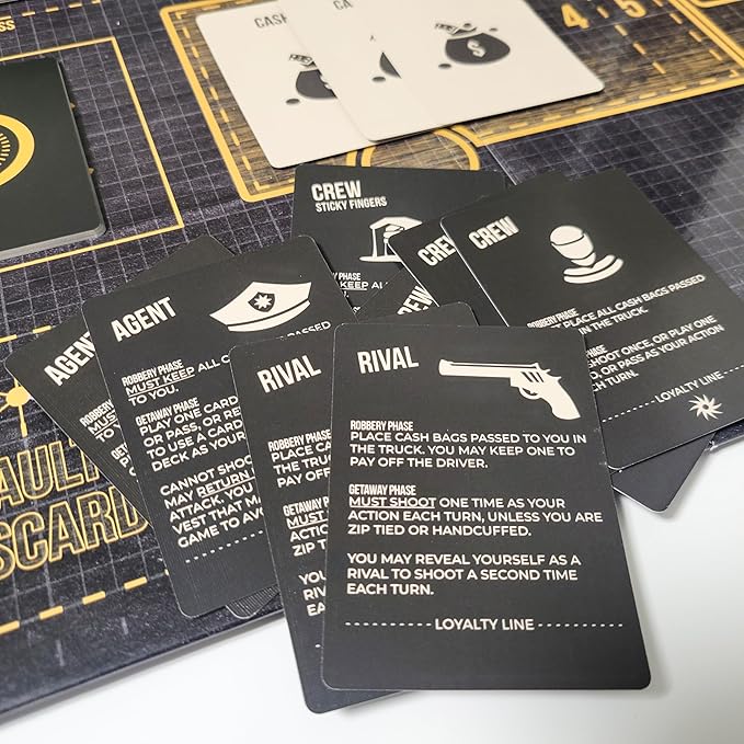 Bank Heist - Social Deduction Board Game