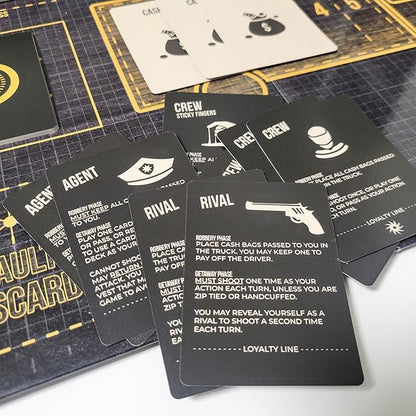 Bank Heist - Social Deduction Board Game