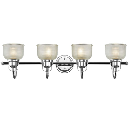 Chloe CH2D049CC34-BL4 Bathroom Vanity Light Fixture, Alloy Steel, Chrome