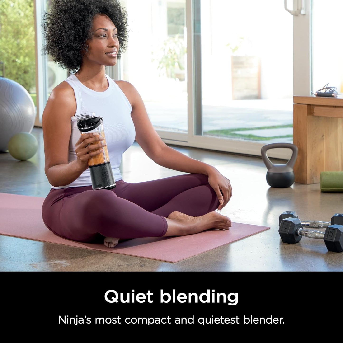 Ninja Blast Portable Blender - Cordless 18oz Personal Blender for Shakes & Smoothies | BPA Free, Leakproof Lid, USB-C Rechargeable, Navy/Silver