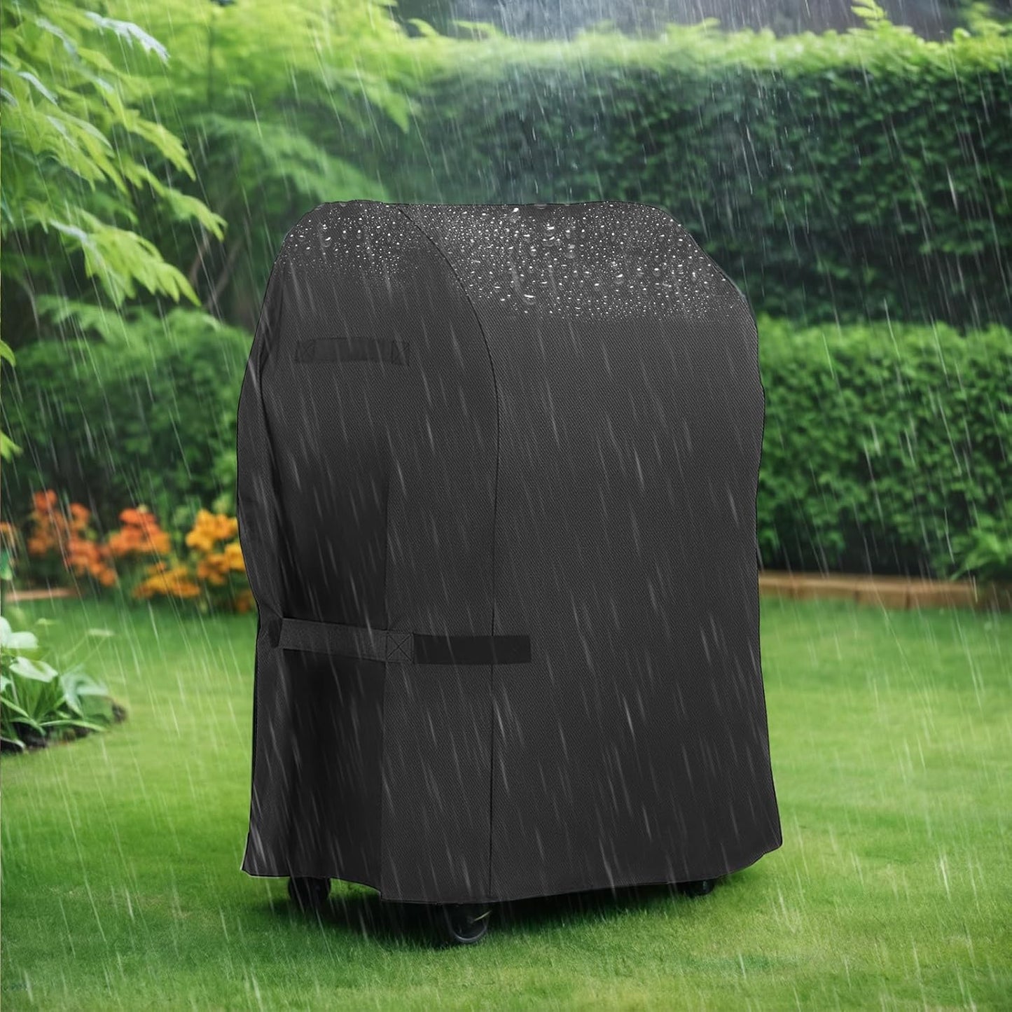 LBTING Grill Cover - 40-Inch Heavy Duty Waterproof & UV Resistant BBQ Cover for Most Brands