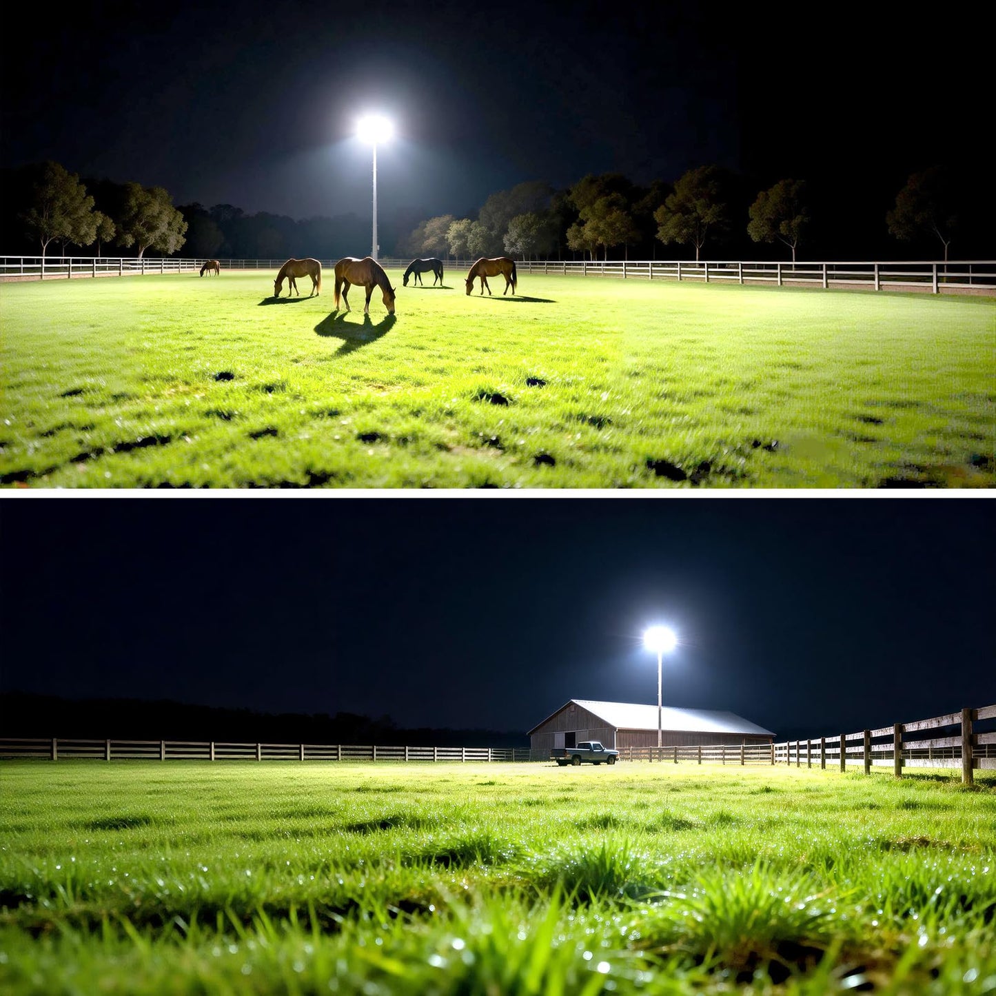 Kekeou 400W LED Stadium Lights Outdoor, 56000 Lumens 6500K IP67 Waterproof Commercial Flood Lighting, High Power Area Lighting for Basketball Court, Large Area Outdoor LED Lights