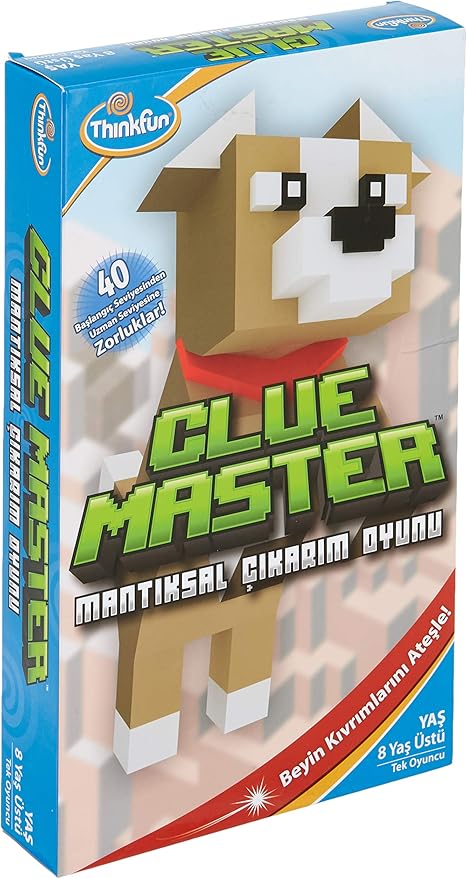 ThinkFun Clue Master Logic Game and STEM Toy - Teaches Critical Thinking Skills Through Fun Gameplay