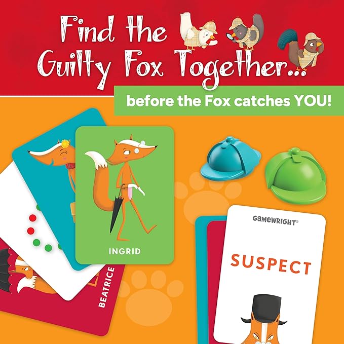 OUTFOXED A CLASSIC WHO DUNNIT GAME FOR PRESCHOOLERS 4 players