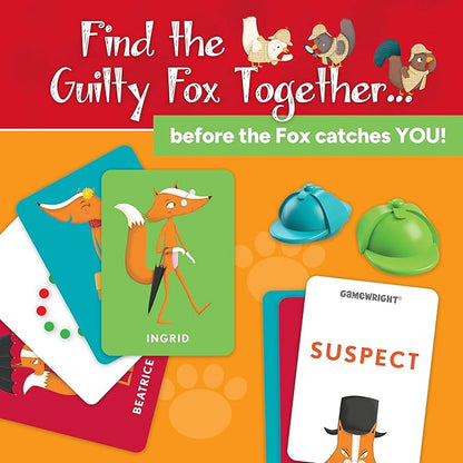 OUTFOXED A CLASSIC WHO DUNNIT GAME FOR PRESCHOOLERS 4 players