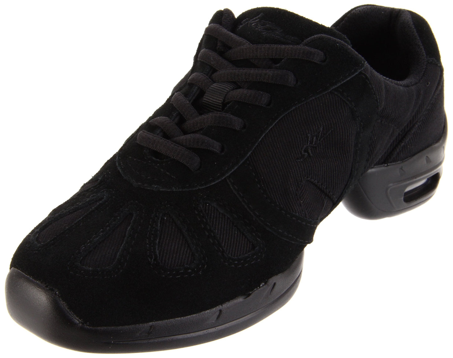 SANSHA Unisex Adult Sneaker,Ballet Dance Shoes, Black, 7 Sansha 6 M US Women s