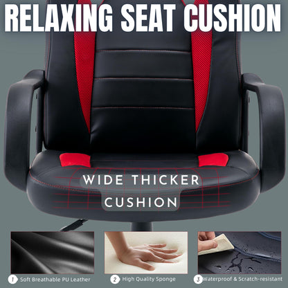 Video Game Chair Computer Gaming Racing Ergonomic for Teens Adults Kids Gamers Home Office Executive Task Desk