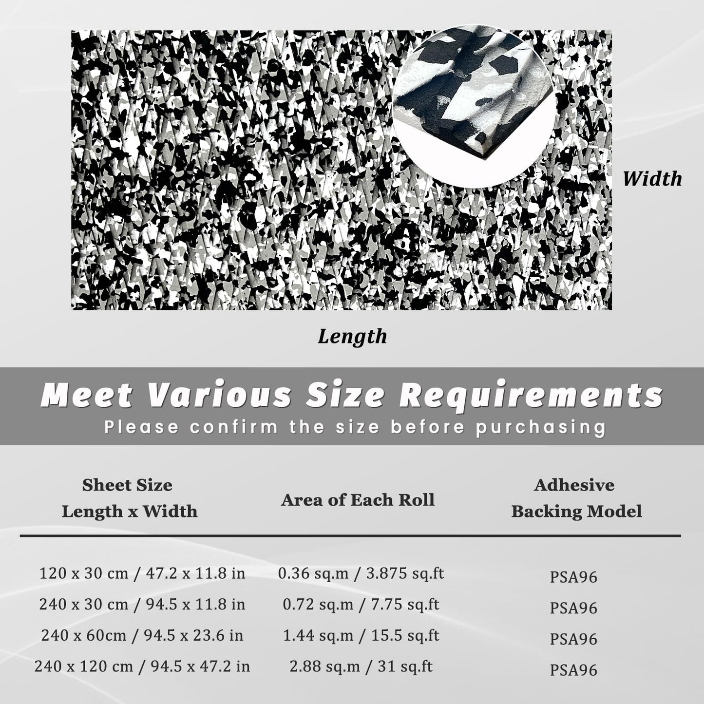 KXKZREN Camo Boat Flooring EVA Foam 47.2"x94.4" Self-Adhesive Camouflage Decking Floor Sheet Marine Traction Pad for Kayak Yacht Motorboat Fishing Boat Cooler Tops