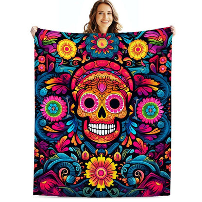 Firmiso Hummingbird Throw Blanket, Hummingbird Gifts for Women, Bird Blanket for Home Decor, Soft Lightweight Fleece, Washable No-Pilling, Single Sided, Hand/Machine Wash, 50x60 Inches