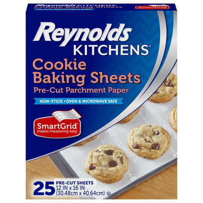 Reynolds Kitchens Air Fryer Liners Disposable, Unbleached Parchment Paper Sheets, 50 Count