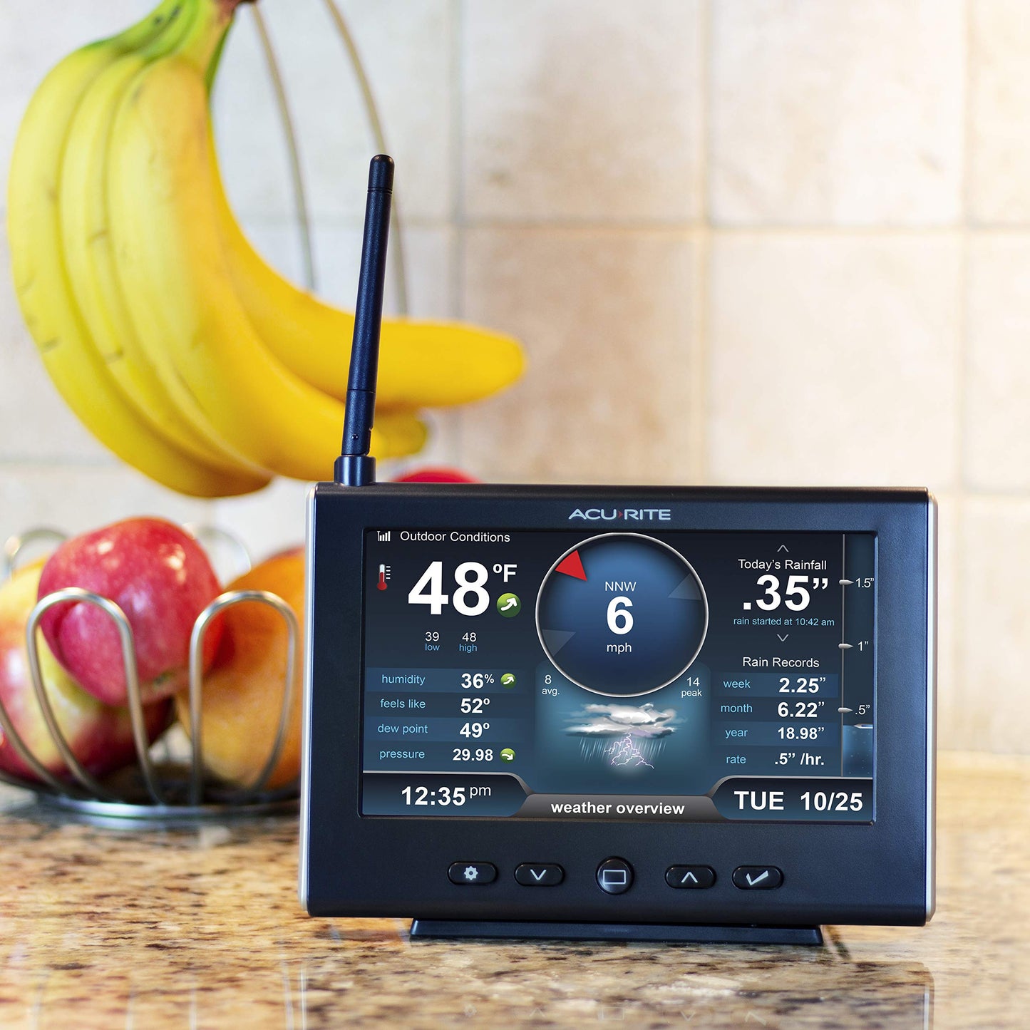 AcuRite 01535M 5-in-1 HD Weather Station Bundle with 06052M Remote Battery Pack