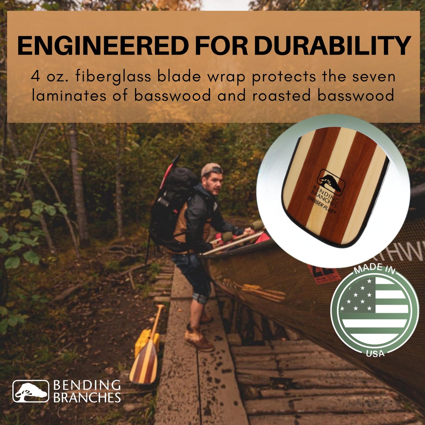 Bending Branches Cruiser Plus 11 Canoe Paddle