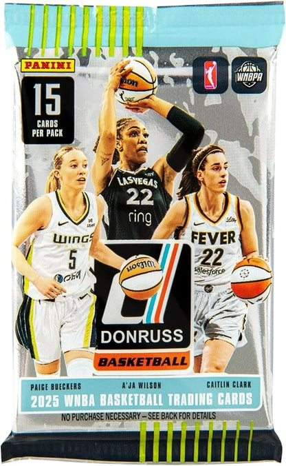2024–25 Panini Donruss WNBA Basketball Blaster Box – Official Trading Cards – Includes Rookie Cards Inserts &amp Parallels – Sealed Retail Box