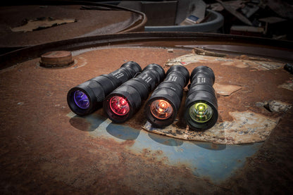 SureFire Aviator Flashlights with Dual Output Multi-Spectrum LED, White/Red (Aviator-RD)