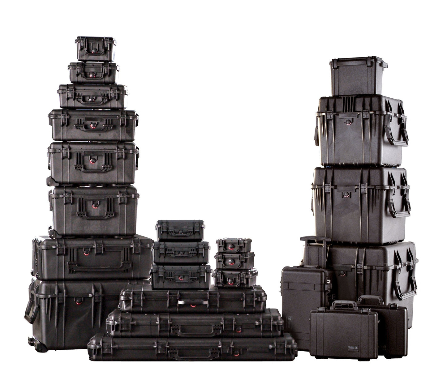 Pelican 1500 Case With Foam (Silver)