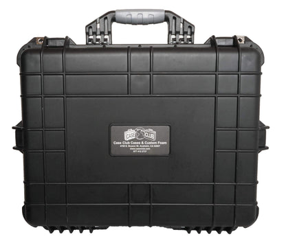 Case Club 7 Pistol and 21 Magazine Pre-Cut Heavy Duty Waterproof Case with Included Silica Gel Canister to Help Prevent Gun Rust (Upgraded Gen-2)