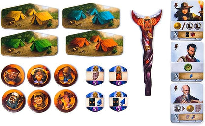 Lost Ruins of Arnak: Expedition Leaders | CGE Board Game | Player Role Expansion for Adventure Strategy Game