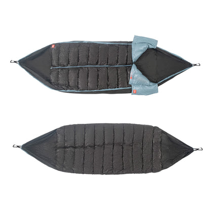 GRAND TRUNK Evolution 20 Down Hammock – Cold Weather Hammock with Integrated Sleeping Bag & Underquilt, 20°F Rated, Lightweight Camping & Backpacking Hammock