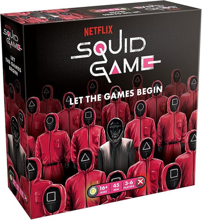 Mixlore | Squid Game | Board Game | Ages 16+ | 3-6 Players | 45 Minutes Playing Time