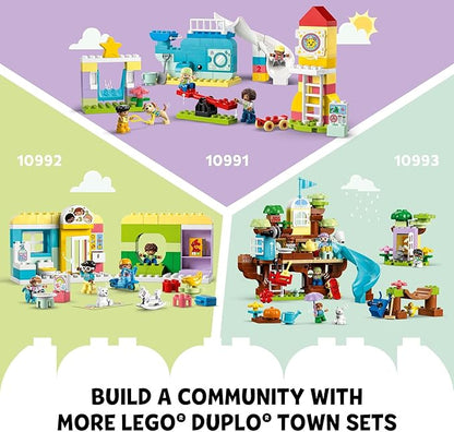 LEGO DUPLO Town 3 in 1 Family House 10994 Educational STEM Building Toy Set for Toddlers Ages 3 and Up for Kids Car Toy and 3 Floor House Lets The Whole Family Build Play and Learn