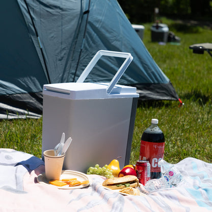 Koolatron 12V Iceless Cooler & Warmer – Portable 18 qt Electric Cooler/Nevera Portátil Eléctrica for Car Truck Camper Boat Hard Sided Mini Fridge for Camping Picnic Travel Lunch Food Drinks Office