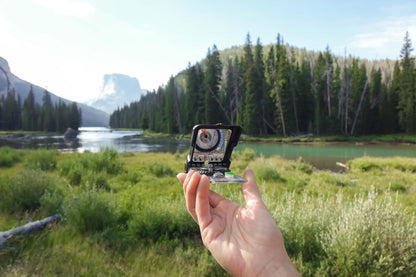 Brunton TruArc™ 15 Luminous Compass - Glow-in-The-Dark Navigation Tool with Clinometer