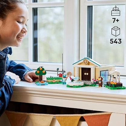 LEGO Animal Crossing Blathers’s Museum Collection Building Toy - Pretend Play Set W/2 Toy Minifigures for Girls &amp Boys Ages 7+ - Building Blocks for Kids - Gift Idea for Birthdays &amp Gamers -
