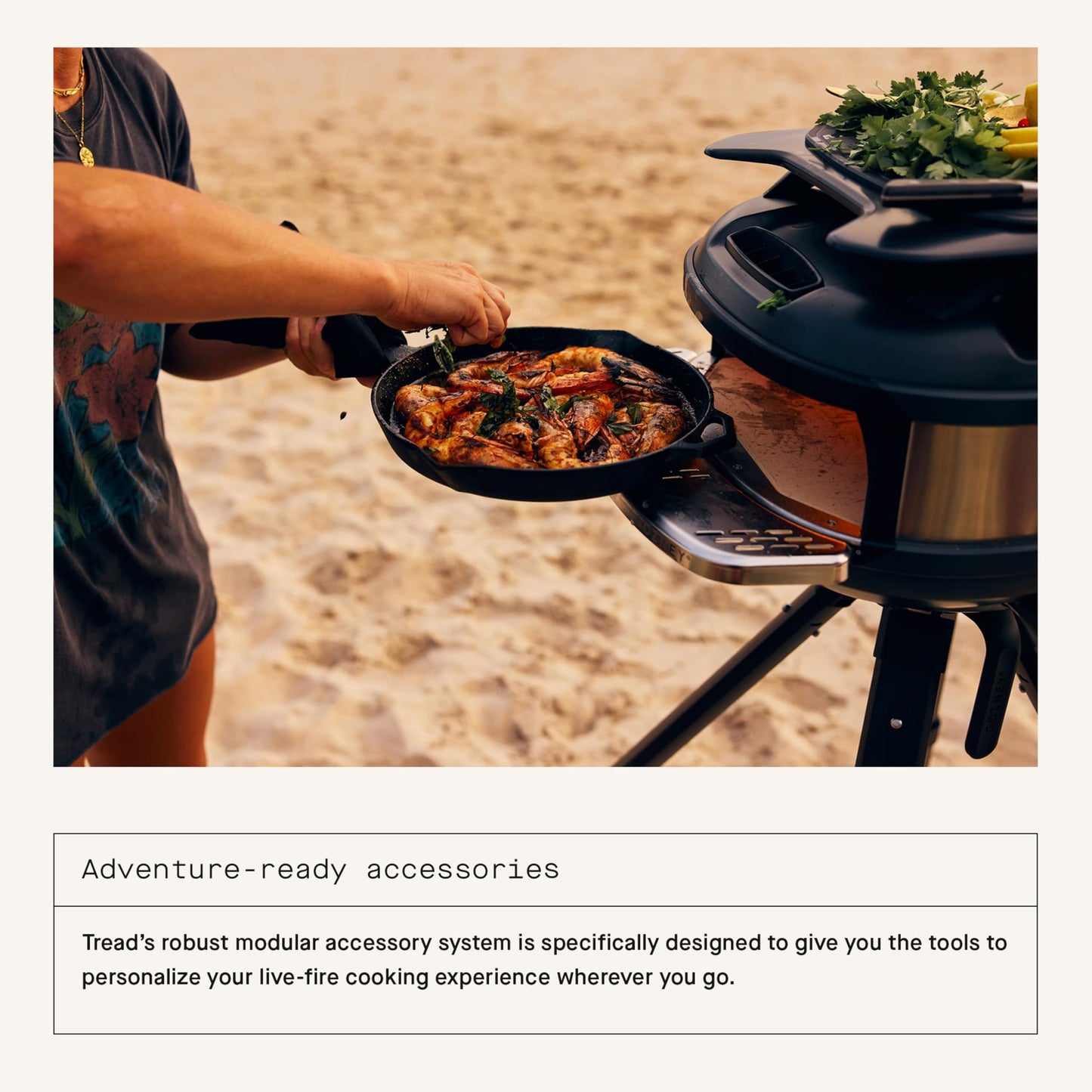Gozney Tread Portable Pizza Oven, Off Black, Makes 12” Pizzas - Revolutionary Lateral Gas Burner, Quick Heat Up, Lightweight & Rugged Design