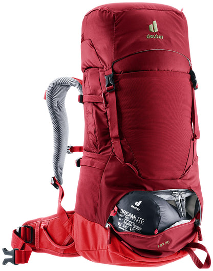 Deuter Fox 30 Kid's Backpack for Hiking and Trekking - Masala-Cherry