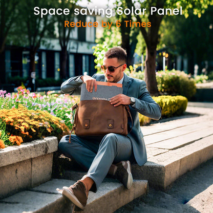 FlexSolar 2 PCS 100W Portable Solar Panels Chargers with PD3.0 USB-C,QC3.0 USB-A and DC Outputs Foldable IP67 Waterproof Power Emergency Camping