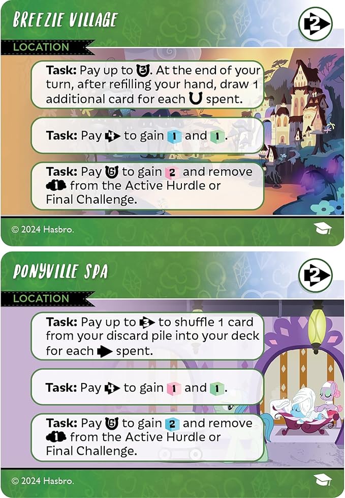 Renegade Game Studios My Little Pony Deck-Building Game Expansion: Scholarly Shenanigans with 85 New Cards Cooperative Gameplay Ages 14+ one to Four Players