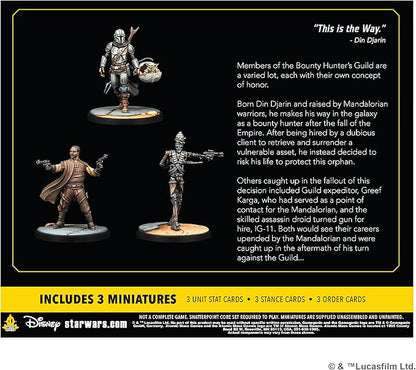 Star Wars Shatterpoint Certified Guild Squad Pack - Tabletop Miniatures Game Strategy Game for Kids and Adults Ages 14+ 2 Players 90 Minute Playtime Made by Atomic Mass Games