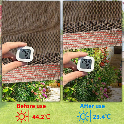 90% Shade Cloth Sun Shade Fabric Privacy Screen Shade Cover for Patio Garden Pergola Shade Cover Canopy with Gromments（Mocha 20 x 30 FT ）