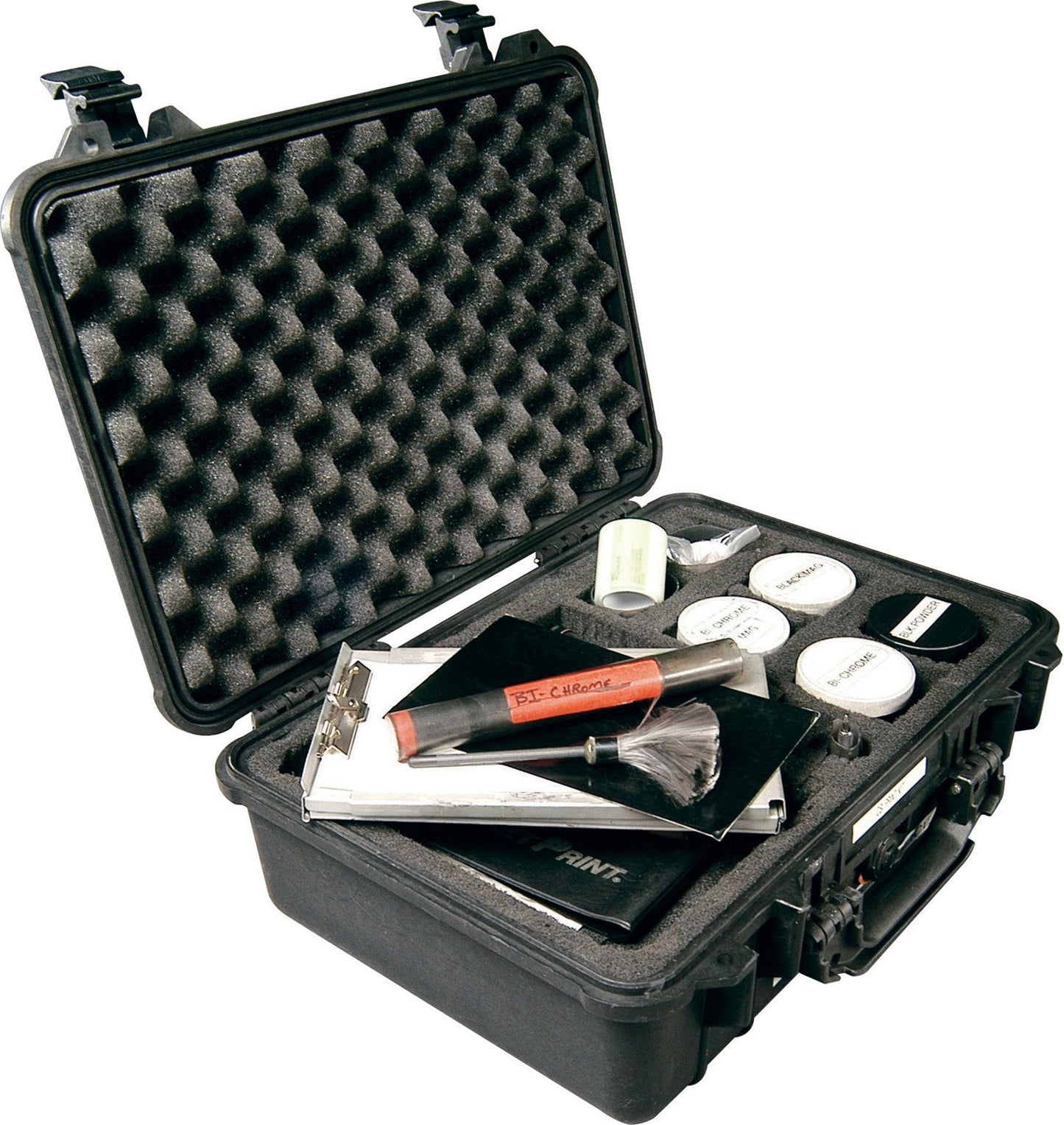 Pelican 1500 Case With Foam (Silver)