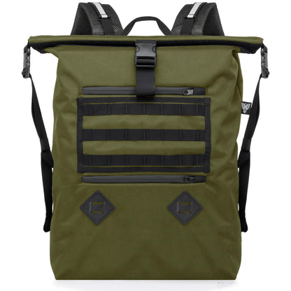 Xtreme Sight Line ~ AQUA RT ~ Faraday Backpack Water-Proof for Laptops up 17" - Signal Blocking, Anti-Tracking, Anti-Hacking Bag for Tablets and Electronics ~ RFID Shield Travel Backpack ~ Red