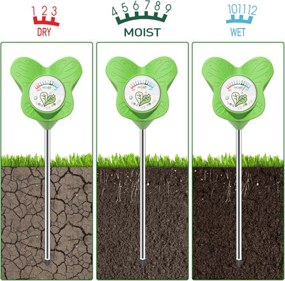 UNIWA Soil Moisture Meter - Essential Plant Water Monitor for Indoor & Outdoor Gardening