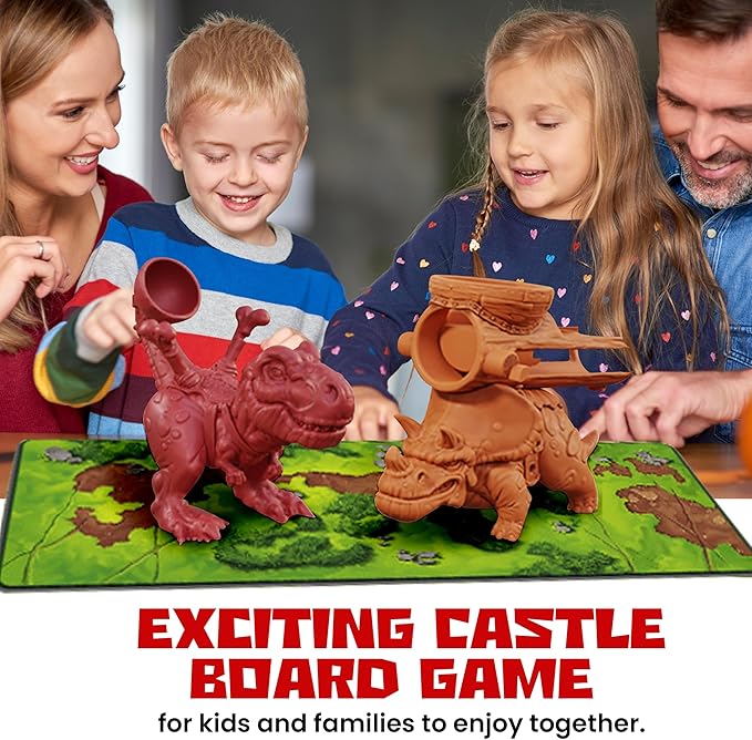 Catapult Feud – Base Game Expansions and Accessories (Dino Pack Expansion)