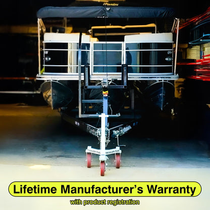 Trailer Tug - Supports up to 20,000LBS - 3,500 lb Max Tongue Weight - Mover for RV, Boat, Camper, Flatbed, Enclosed Trailers - Heavy Duty - World's Greatest Trailer Dolly