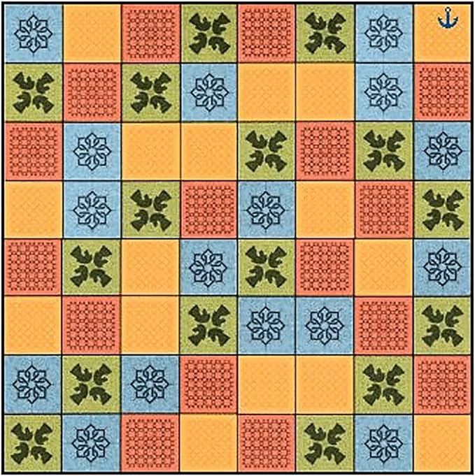 Rio Grande Games Katarenga 2 Player Strategy Board Game Age 8+ 20 Min Grid Based