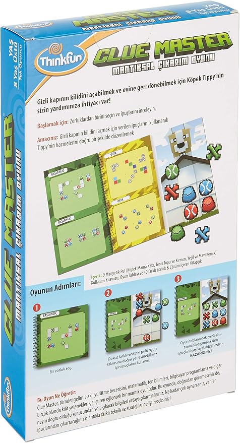 ThinkFun Clue Master Logic Game and STEM Toy - Teaches Critical Thinking Skills Through Fun Gameplay