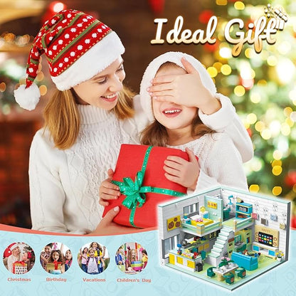 Friends House Building Block Set Pets Collection Small Brick Model Set Creative Mini Toy Building Sets Children’s Day Birthday for Teens Kids Boys Girls 8+ 1035 PCS